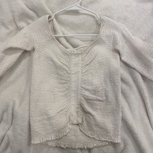 BP Nordstrom Long Sleeve crop top